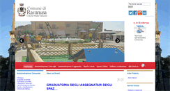 Desktop Screenshot of comune.ravanusa.ag.it